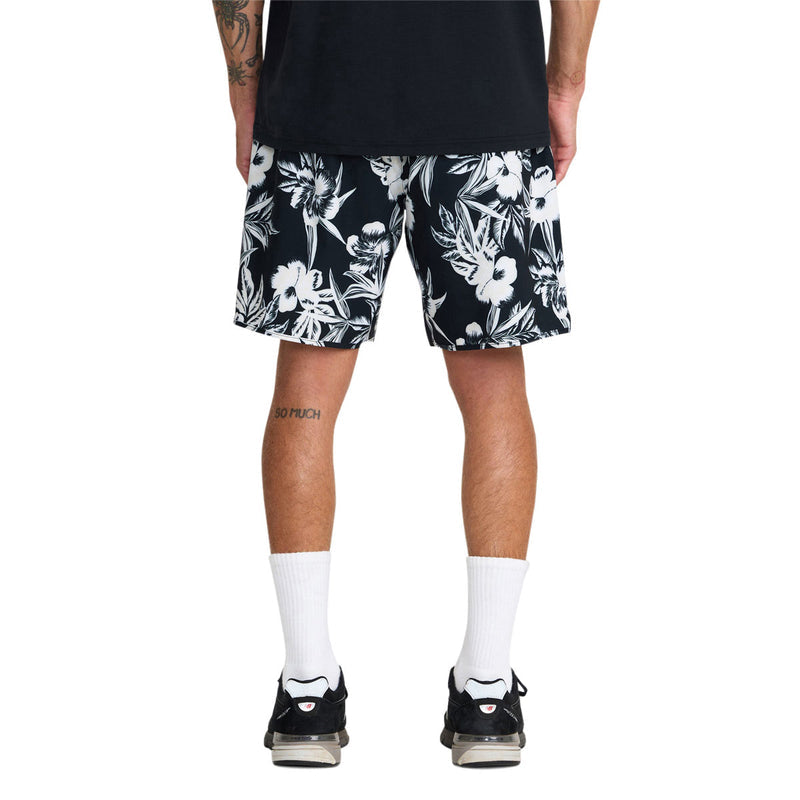 RVCA Yogger Stretch Hawaii 17" Shorts - Black