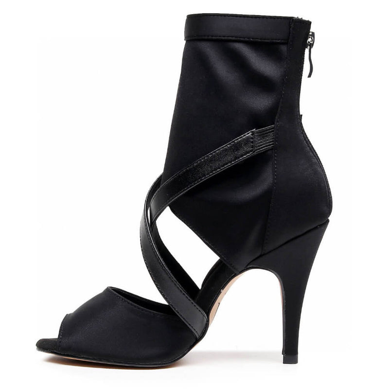 Sabeena - Black Lycra - Street Sole