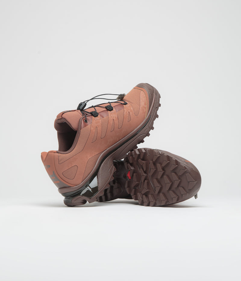 Salomon XT-4 OG Protective Shoes in Russet and French Roast / Delicioso
