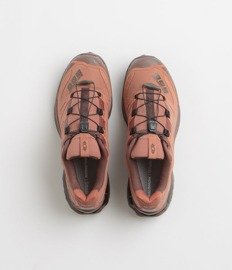 Salomon XT-4 OG Protective Shoes in Russet and French Roast / Delicioso