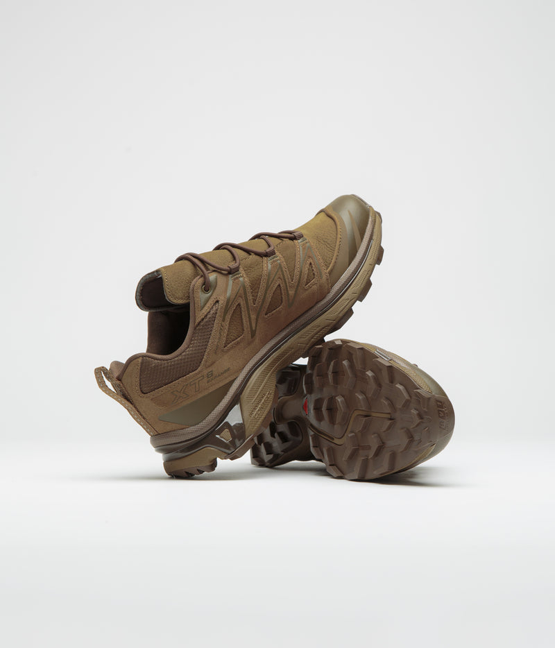 Salomon XT-6 Expanse LTR Shoes in Coyote Brown and Coyote Brown / Dark Earth