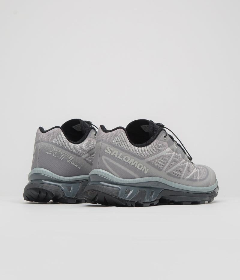 Salomon XT-6 Shadow Shoes in Gull and Gray Violet / Quarry