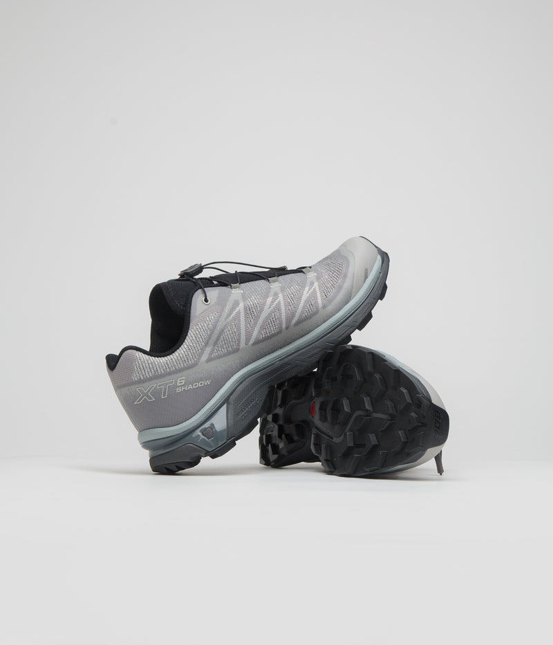 Salomon XT-6 Shadow Shoes in Gull and Gray Violet / Quarry