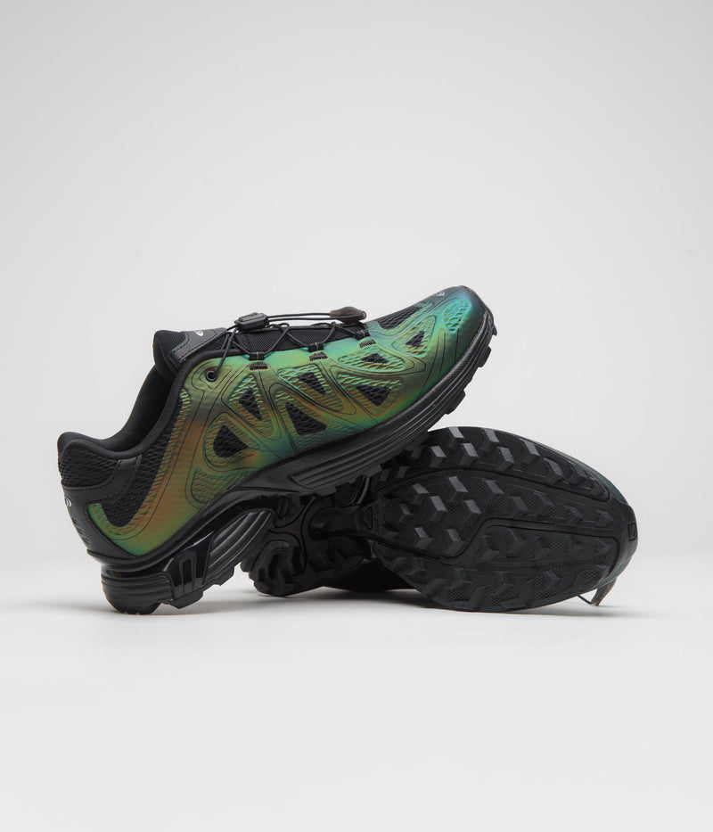 Salomon XT-Whisper Void Shoes in Black and Black / Silver Metallic X