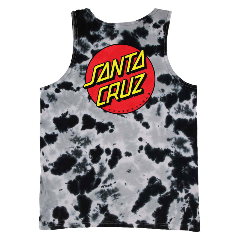 Santa Cruz Classic Dot Tank Top - Multi Black