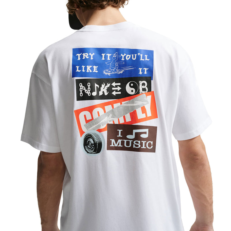 SB Stickers T-Shirt - White
