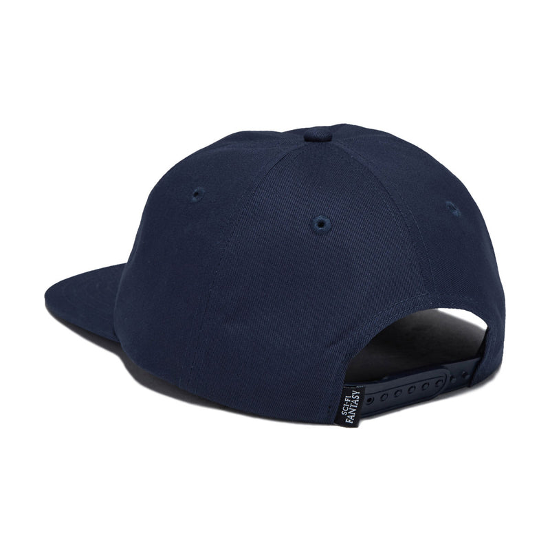 Sci-Fi Fantasy Herringbone Logo Hat - Navy