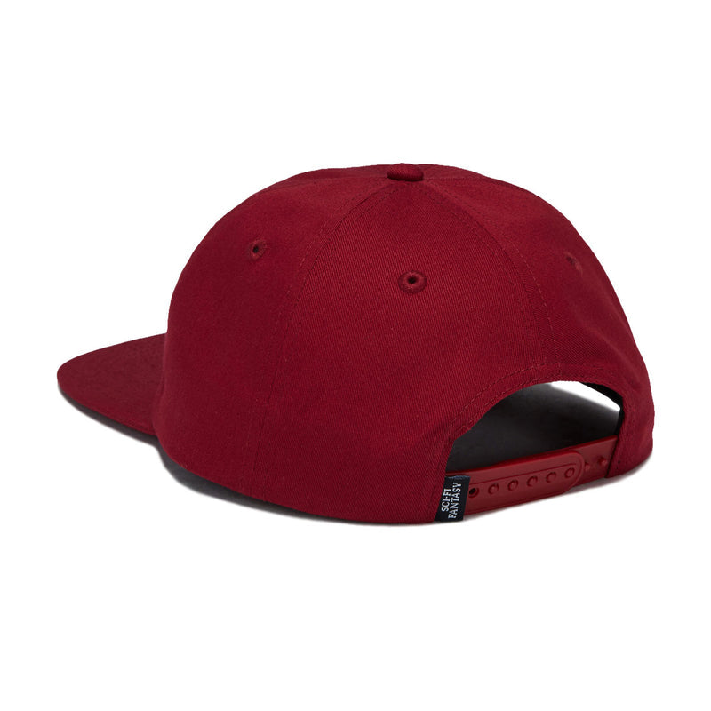 Sci-Fi Fantasy Herringbone Logo Hat - Red