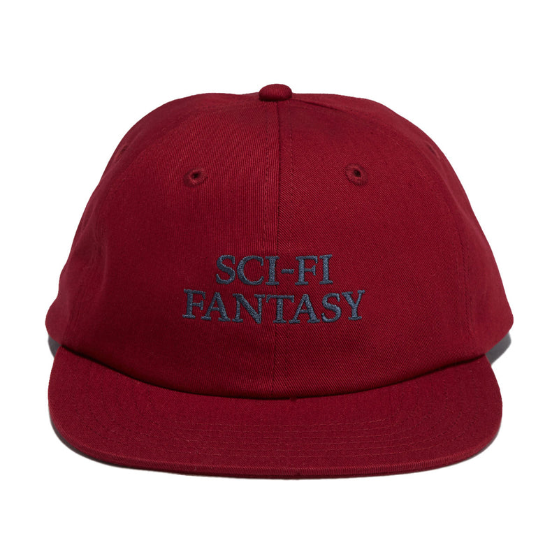 Sci-Fi Fantasy Herringbone Logo Hat - Red