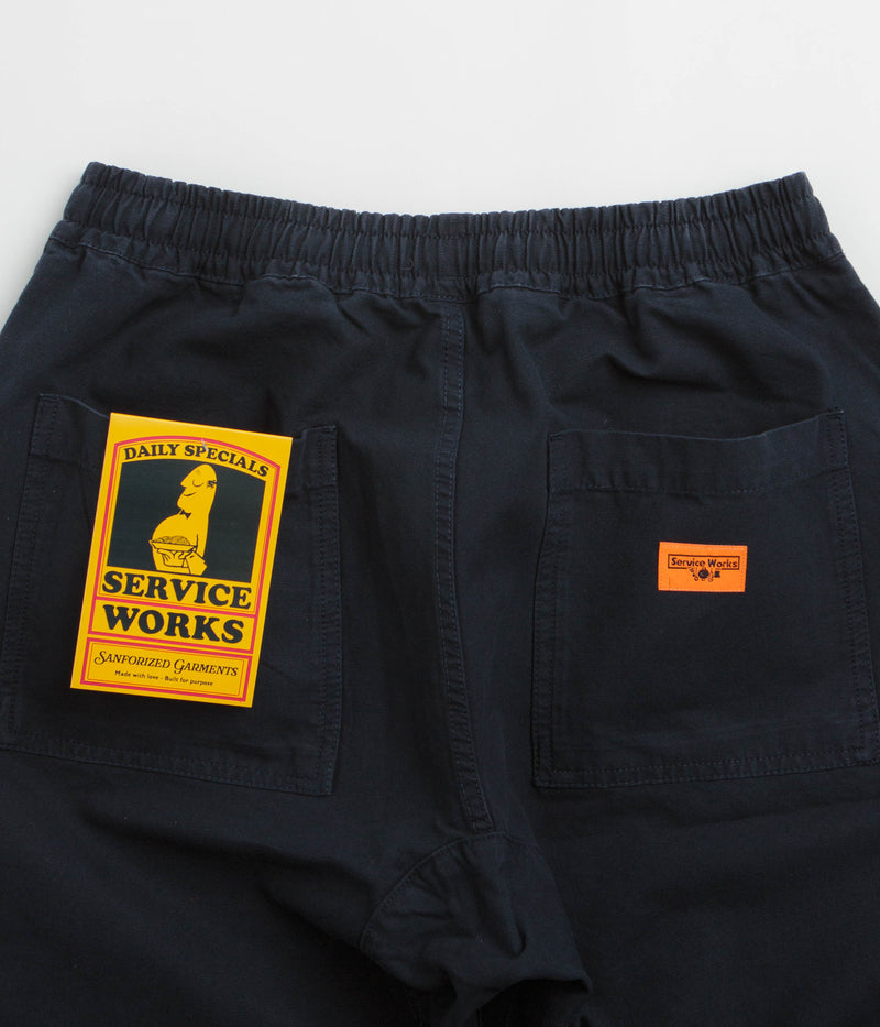 Service Works Classic Chef Shorts in Dark Navy