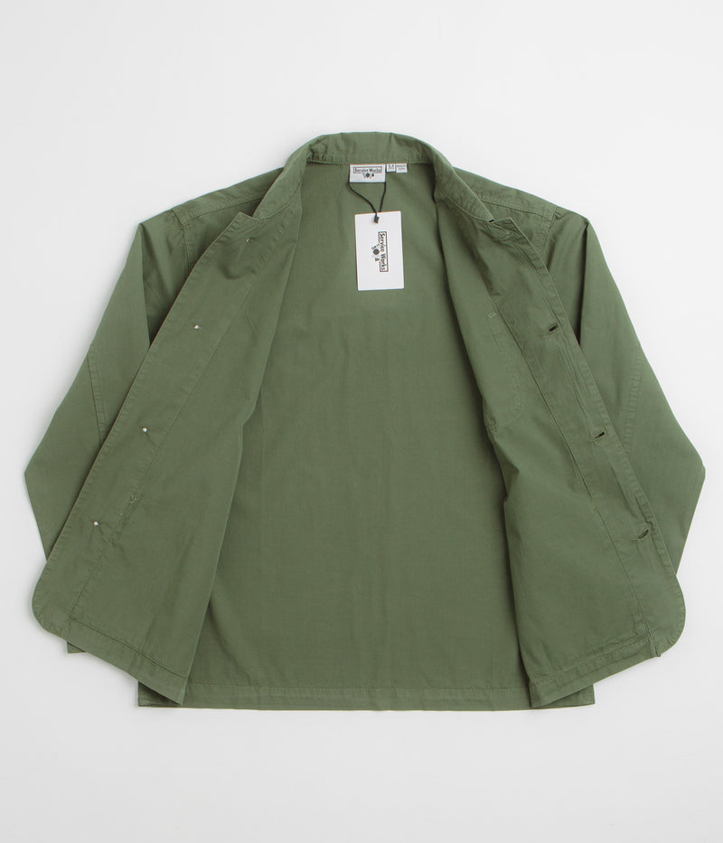 Service Works Easy Chef Shirt in Olive