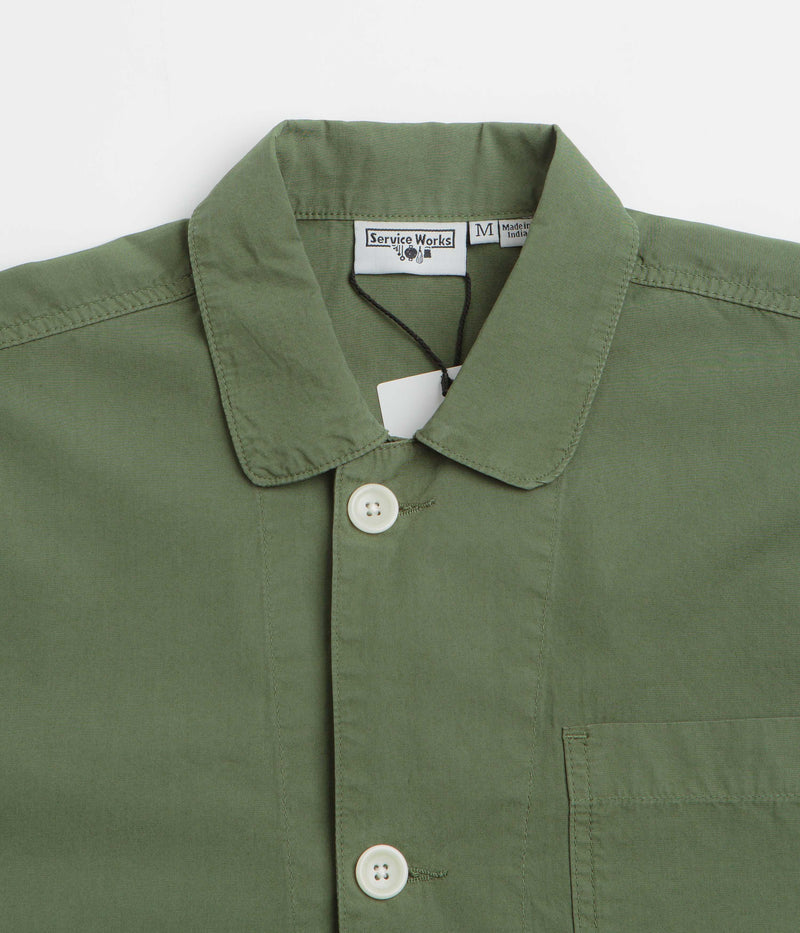 Service Works Easy Chef Shirt in Olive