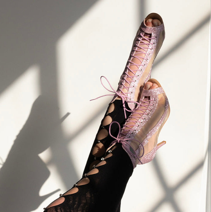 Sierra - Rose Glitter - Street Sole