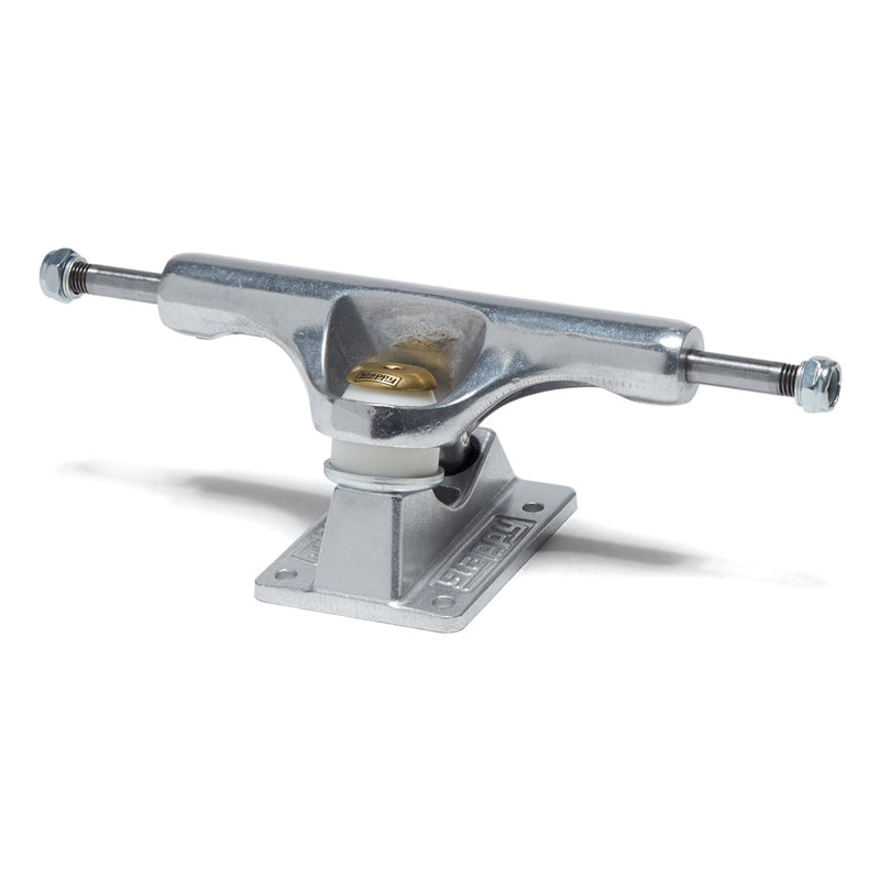 Slappy ST1 Inverted Hollow Lights Ultra Low Kingpin Skateboard Trucks - Polished - 8.25"