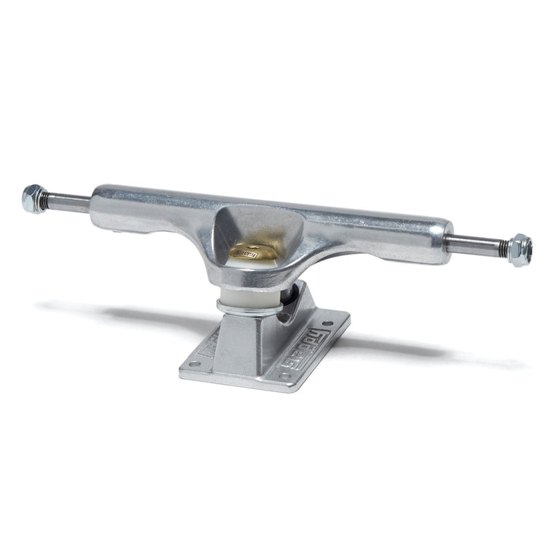 Slappy ST1 Inverted Hollow Lights Ultra Low Kingpin Skateboard Trucks - Polished - 9.00"