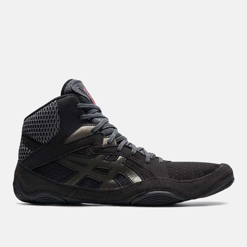Side view of Asics Men's Snapdown 3 Wide Wrestling Shoes.