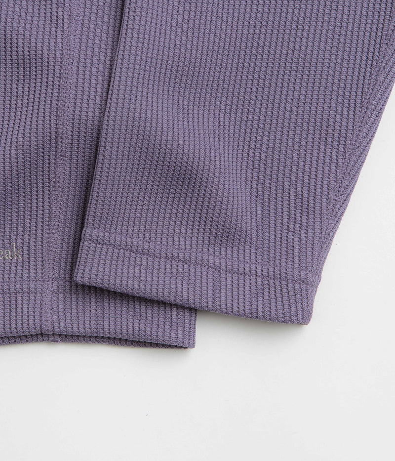 Snow Peak Dry Thermal Long Sleeve T-Shirt in Light Purple
