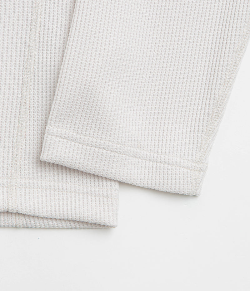 Snow Peak Dry Thermal Long Sleeve T-Shirt in Off White