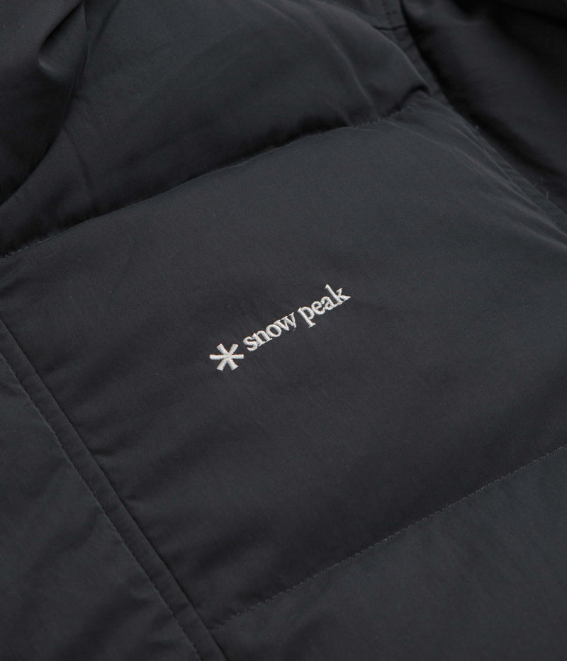 Snow Peak Everyday Down Jacket in Black