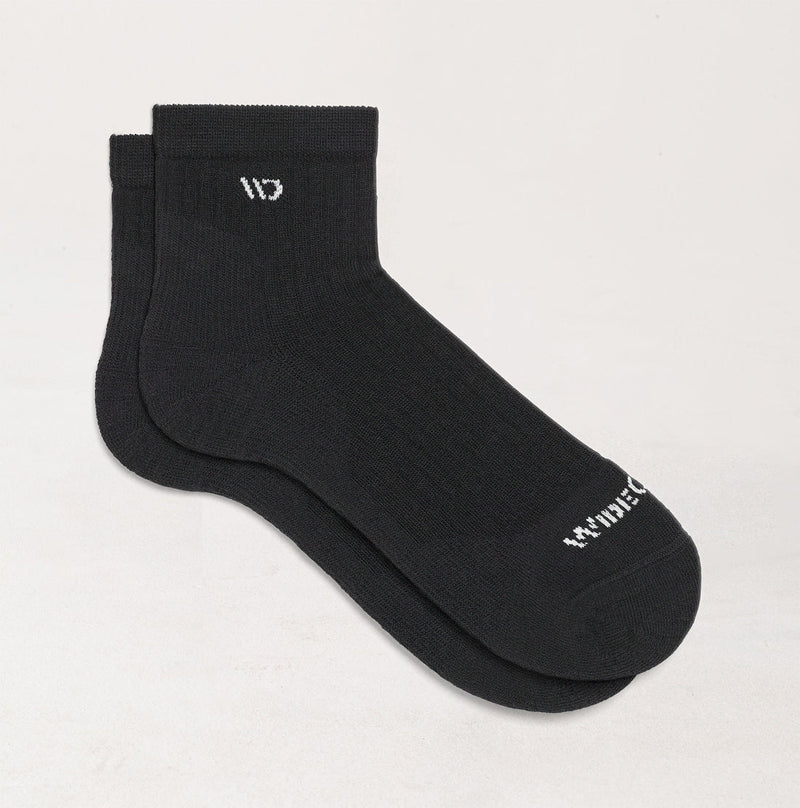 Solid Cushioned Quarter Socks - Image 6