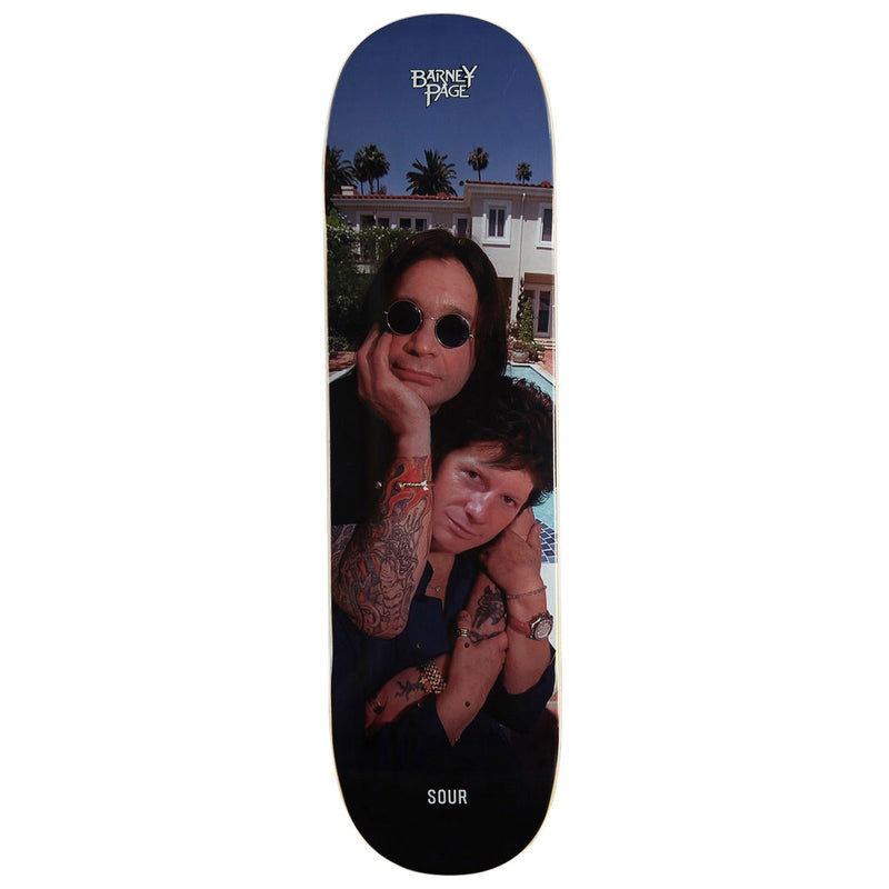 Sour Solution Barney Ozzy Skateboard Deck - 8.25"