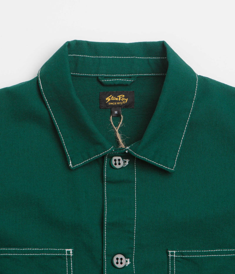 Stan Ray Coverall Jacket in Botanical Green Bedford