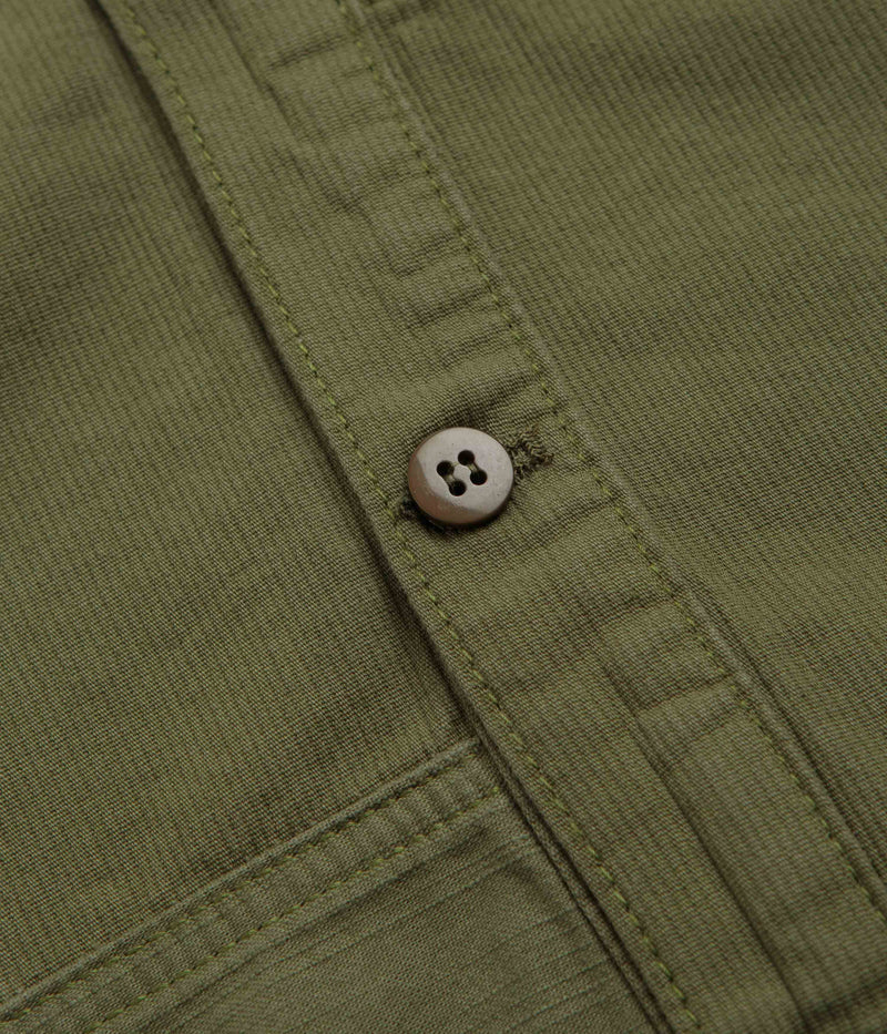 Stan Ray CPO Shirt in Olive Poplin and Sateen