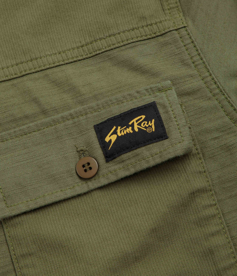 Stan Ray CPO Shirt in Olive Poplin and Sateen