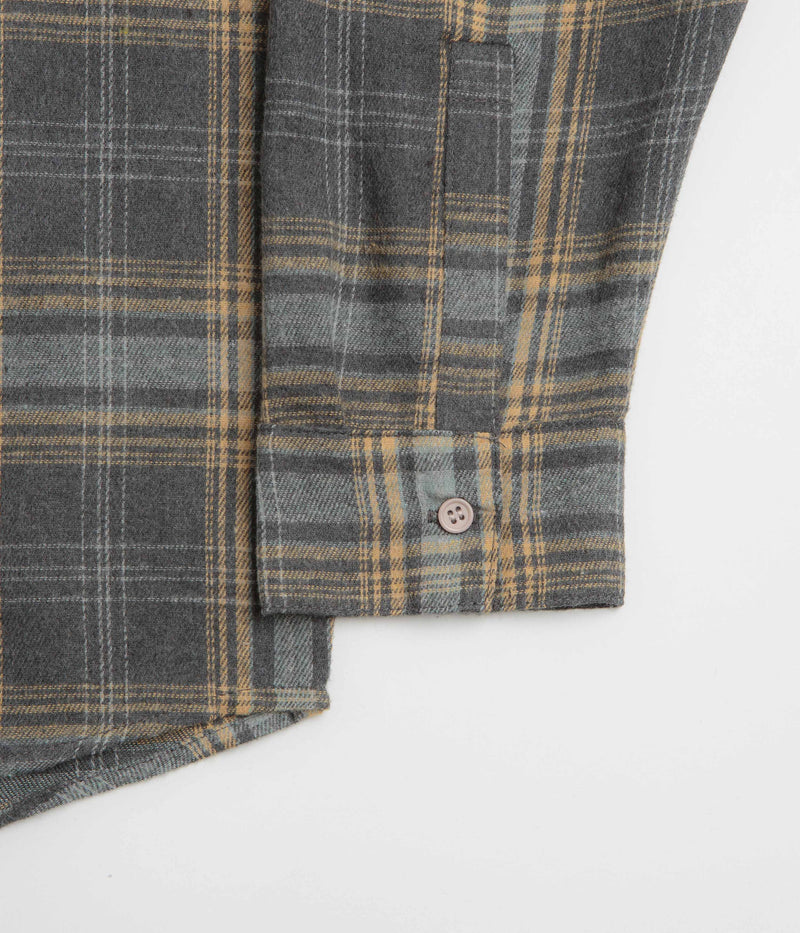 Stan Ray Flannel Shirt in Charcoal Plaid