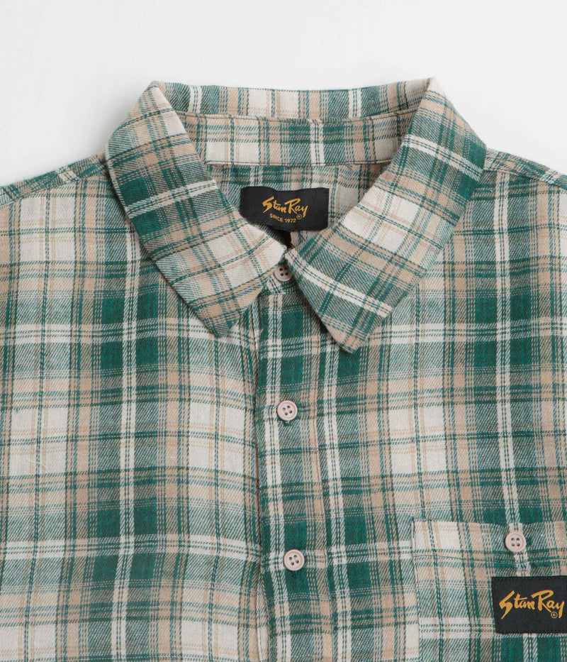 Stan Ray Flannel Shirt in Green Plaid