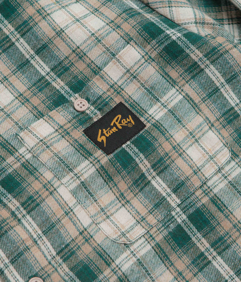 Stan Ray Flannel Shirt in Green Plaid