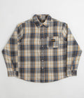 Stan Ray Flannel Shirt in Navy Plaid and White
