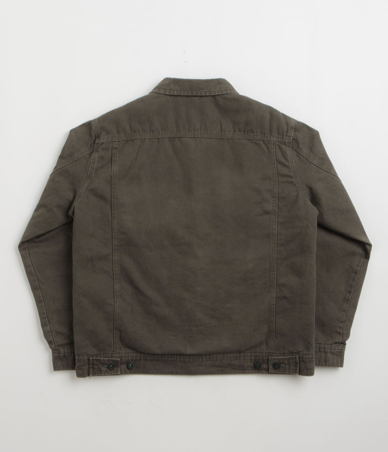 Stan Ray Lined Trucker Jacket in Charcoal Duck