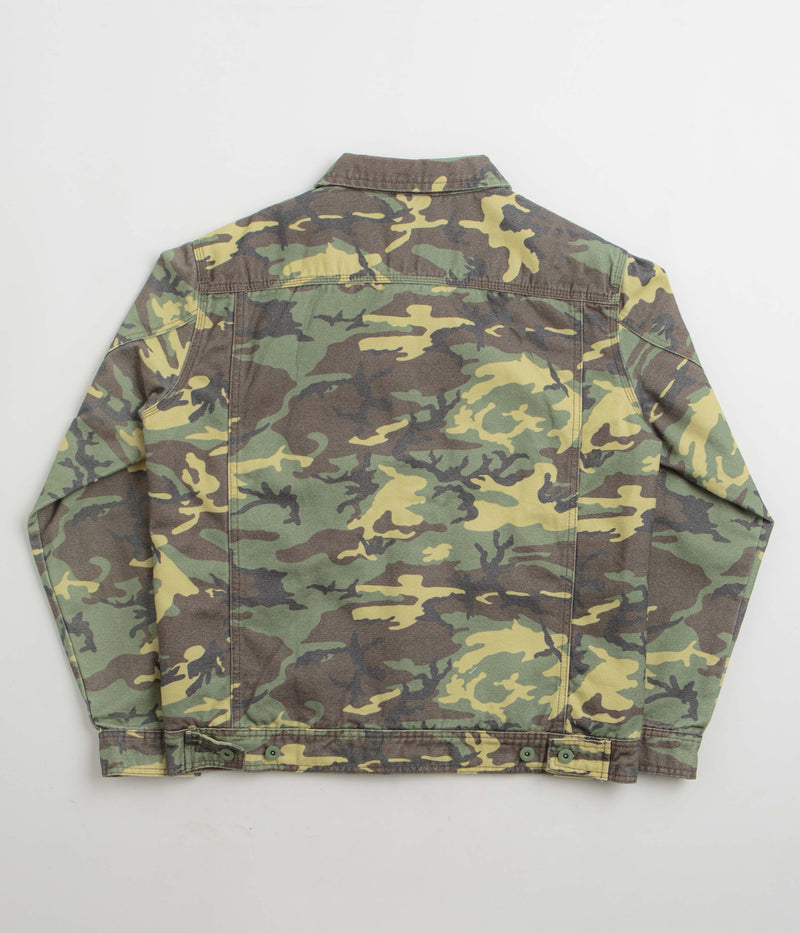Stan Ray Lined Trucker Jacket in Woodland DPM Duck