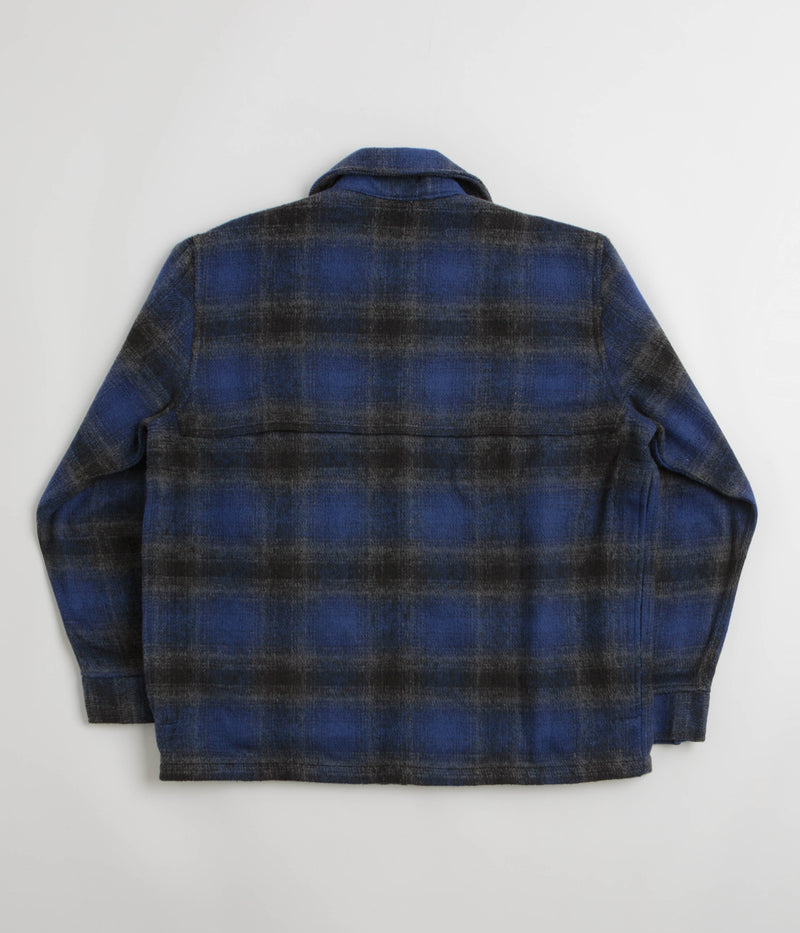 Stan Ray Mackinaw Jacket in Navy Plaid