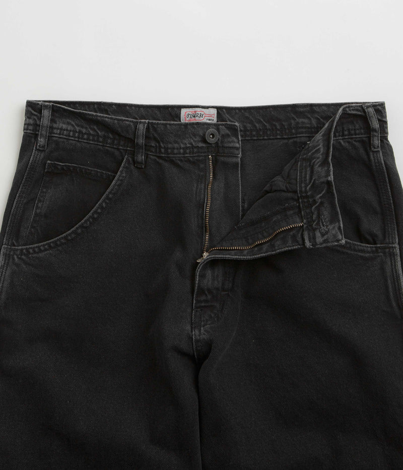 Stan Ray OG Painter Pants in Stonewashed Black Denim