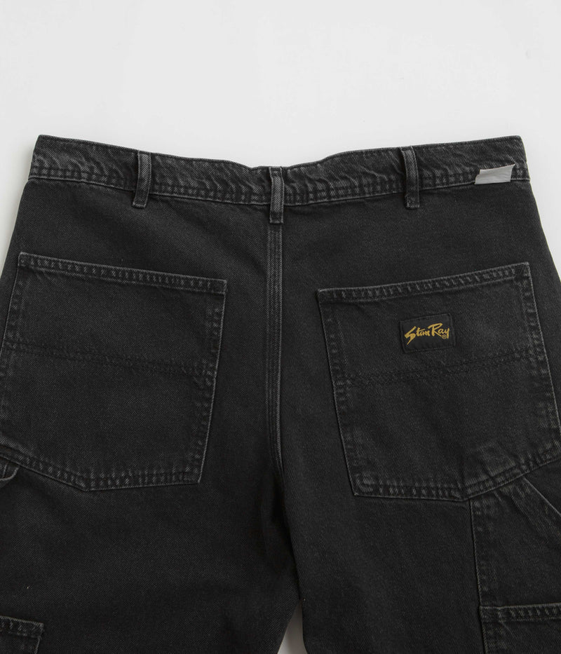 Stan Ray OG Painter Pants in Stonewashed Black Denim