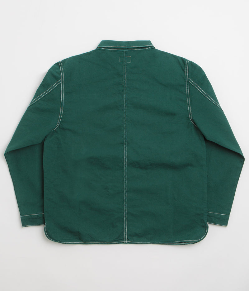 Stan Ray Painters Pop Over Shirt in Botanical Green Bedford