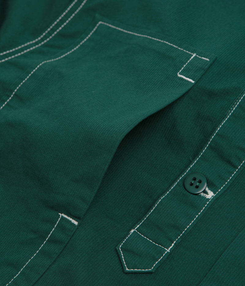 Stan Ray Painters Pop Over Shirt in Botanical Green Bedford