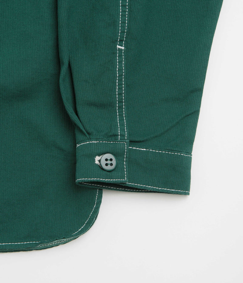 Stan Ray Painters Pop Over Shirt in Botanical Green Bedford