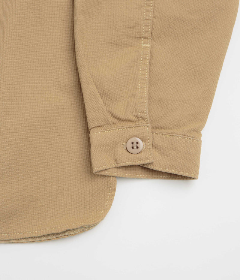 Stan Ray Painters Pop Over Shirt in Khaki Bedford