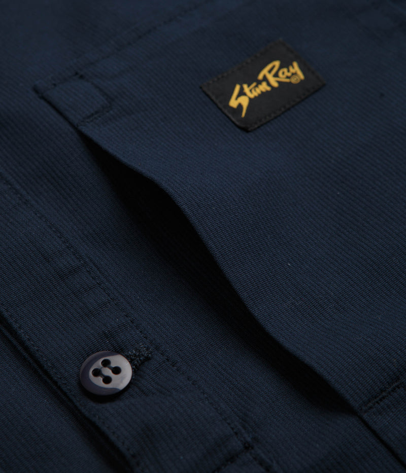Stan Ray Painters Pop Over Shirt in Navy Bedford
