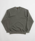 Stan Ray Patch Crewneck Sweatshirt in Washed Black