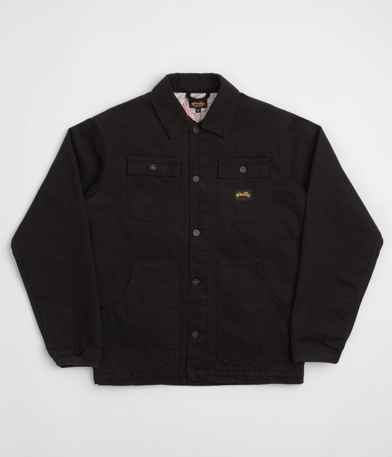 Stan Ray Pork Chop Jacket in Washed Black Duck