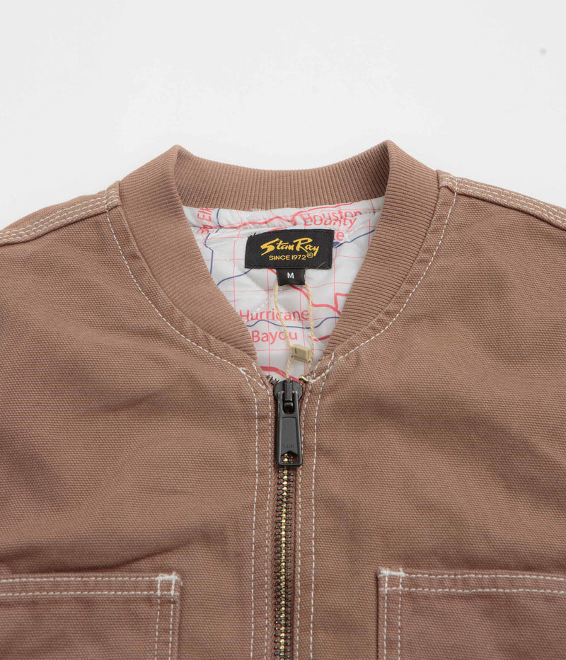 Stan Ray Pork Chop Vest in Washed Acorn