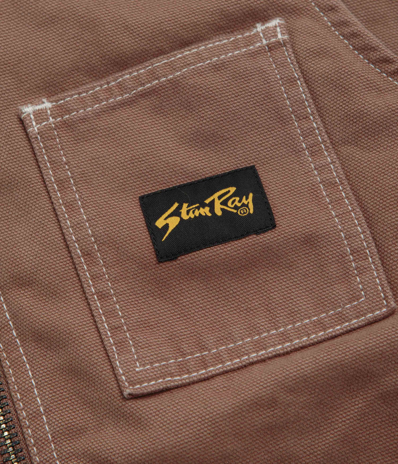 Stan Ray Pork Chop Vest in Washed Acorn
