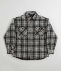 Stan Ray Quilted Plaid Overshirt in Blue