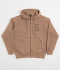 Stan Ray S Supply Full Zip Hoodie in Acorn