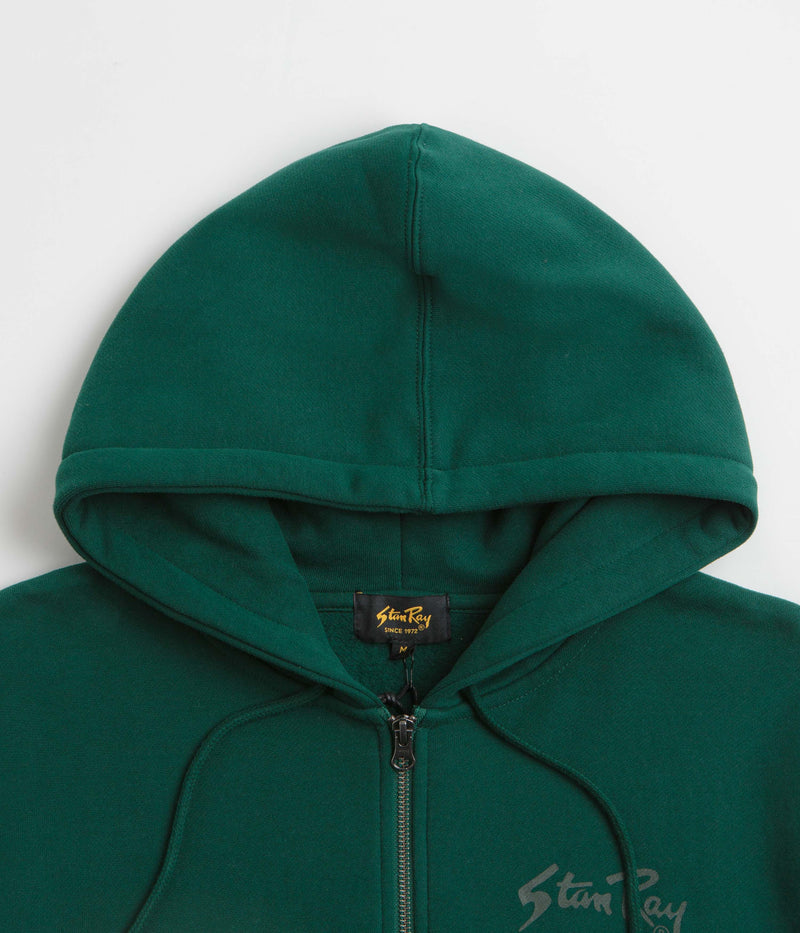 Stan Ray Stan OG Full Zip Hoodie in Botanical Green