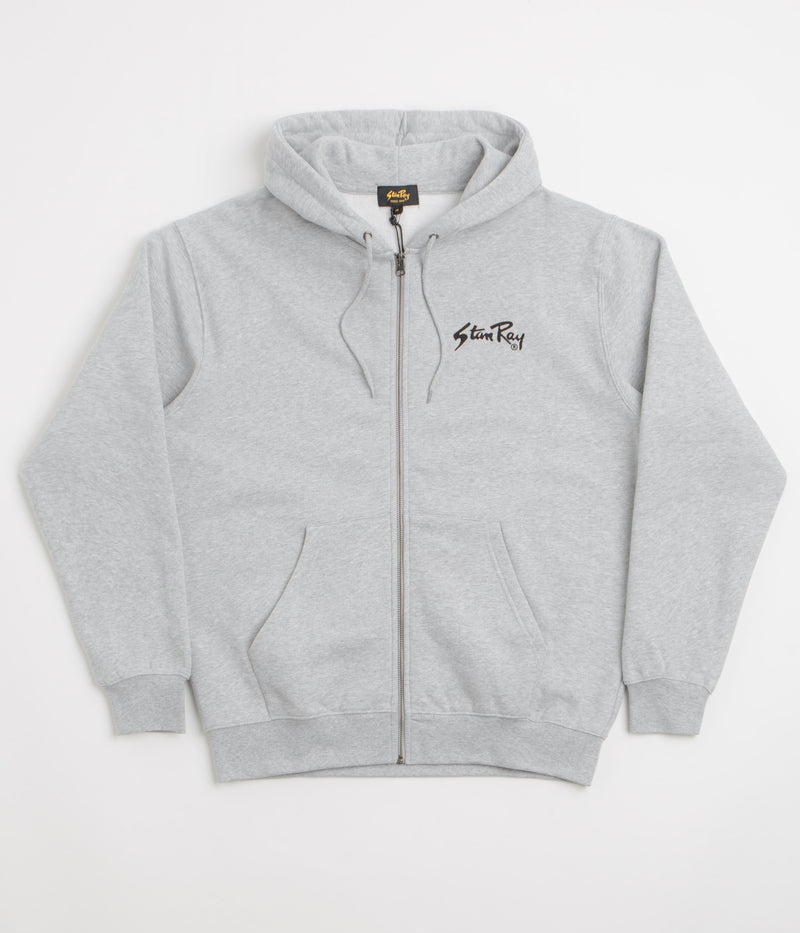 Stan Ray Stan OG Full Zip Hoodie in Grey Heather